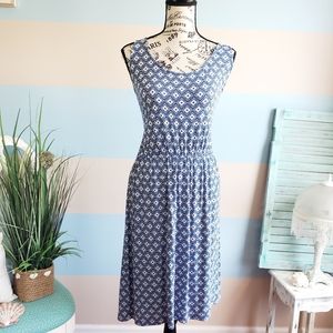 Old Navy Short Sleeve Blue Dress